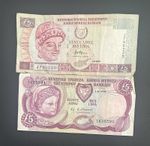 Set Of 2 Banknotes Cyprus 🇨🇾