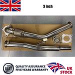 STAINLESS EXHAUST 3" DECAT DE CAT DOWNPIPE FITS VW GOLF 2.0 GTI MK5 MK6