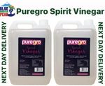Puregro White Spirit Vinegar, 5 Litres (Pack of 2)