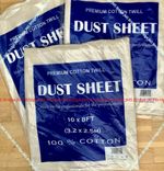 HEAVY DUTY  100%COTTON TWILL PROFESSIONAL DECORATING LARGE DUST SHEET