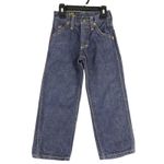 Vintage 70s Lee Riders Denim Jeans Kids 4 Slim Straight Leg Sanforized Made USA