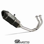 Full Exhaust System for Kawasaki ER6N ER6F ER650E 2012-2017 GRmoto Carbon