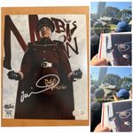 David Dastmalchian Signed M. Bison Street Fighter Autograph Exact Proof SWAU COA