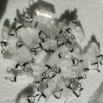 Quartz Pendant with Steel Holder Factory Seconds. Each One Is Unique! New.