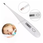 Digital Thermometer Medical LCD Audible Alarm Baby Adult Oral Ear Body Arm Fever