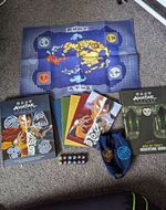 Avatar Legends Roleplaying Game Book Lot Wan Shi Tong’s Guide & Combat Deck