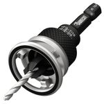 SabreCut #8 TCT Countersink Bit with Adjustable Depth Stop 1/4" Hex Shank