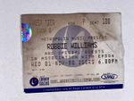 Robbie Williams Concert Ticket Original London Arena Wednesday November 1st 2000