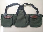 Falconry Green Cordura Vest, Hunting Vest Hawking Vest, Shooting Vest Washable