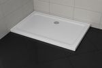 Rectangular Stone Resin Shower Tray 30mm Slimline Walk-In Wet Room free Waste