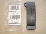 New Icom MB-68 beltclip for IC-F3, IC-F4, IC-F4SR, IC-M3, IC-M31 etc