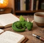 Beginners Adorable Dragon Needle Felt Kit with QR Code Instruction Video