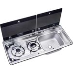 DOMETIC SMEV 9722 HOB SINK R/H COOKER UNIT CAMPERVAN CONVERSION LIKE 9222 NO TAP