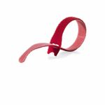 VELCRO Red Cable Ties Reusable Hook Loop Straps 20mm x 200mm 25 Pack