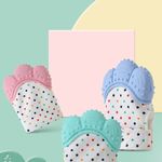 Teething Mitten Comfortable BPA Free Food Grade Silicone Baby Teether Toy