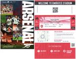 Arsenal v Burnley 18/5/2026 programme + paper ticket CHAMPIONS MATCH - NOT MINT