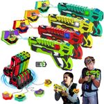 4 Player Pack VATOS Rechargeable Laser Tag Game for Kids - Laser Tag Guns
