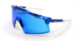 100% Aerocraft Gloss Blue Holographic Frame - HiPER Royal Blue Mirror Lens