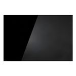 SP9075MB 90cm Glass Splashback Midnight Black Kitchen Wall Protector 900mm