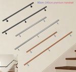 Wall-mounted 304 stainless steel handrail Wall-mounted handrail for stairs