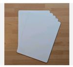 100 X SHEETS Blank Sublimation Gloss White Aluminium, 20x15cm Size, 0.5 mm Thick