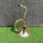 Antique Ear Trumpet Horn made up of brass.