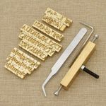 Leather Stamps Mold Hot Stamping Letters Numbers Leatherstamp