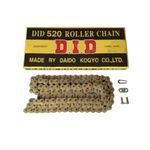 FITS  YAMAHA XJ6 2009 - 2015 DID STANDARD 520 GOLD  DRIVE CHAIN 520 118 L