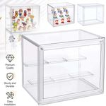 Acrylic Display Case Dustproof Showcase Clear Display Box for Figure Model Craft