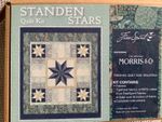 Free Spirit Morris and Co, Standing Stars Finished Size Quilt 183cm x 209cm