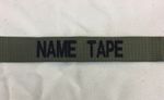 3 x Army Name Tapes, Green Military Badge, Blood Group, MTP Combats, Coveralls