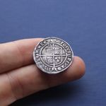 Hammered Silver Coin Elizabeth 1st Sixpence 1569 AD
