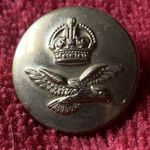RAF:"ROYAL AIR FORCE KING'S CROWN STAYBRITE BUTTON" (Large, 23mm, 1946-1952 Era)