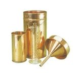 Brass Shine Rain Gauge Durable & Accurate Rainfall Measurement Tool for Garden,