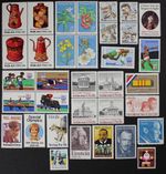 1979 U.S. Commemorative Year Set collection of 34 stamps incl. Airmails Mint NH