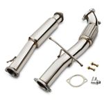 3" STAINLESS EXHAUST FRONT DECAT & DOWNPIPE FOR FORD FOCUS MK2 RS ST 225 05-11