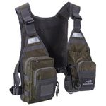 FV08 Ultra Lightweight Fly Fishing Vest for Men and Women Portable Chest Pack On