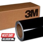 3M 2080 G12 GLOSS BLACK VINYL WRAP BEST QUALITY CAR WRAPPING / NEXT DAY DELIVERY