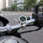 Bike Handlebar Clock Motorcycle Motorbike Waterproof and Shock Resistant