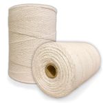 Durable Loom Warp Thread (Natural/Off White), 800 YARDS, Natural/off white 
