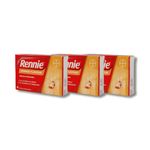 3 X Rennie Orange Flavour 24 Chewable Tablets For Heartburn & Indigestion