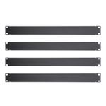2/4Pcs 1U/2U/3U/4U  Rack Mount Blank Panel