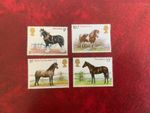 GB 1978 MNH HORSES SHIRE SHETLAND WELSH THOROUGHBRED