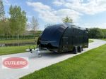 Brian James Race Sport 341-5021 Enclosed Car Trailer 5.0m x 2.1m BRAND NEW Black