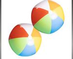 Beach Ball Mixed Sizes Swimming Pool Toys for Kids