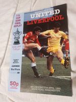 Manchester United v Liverpool  April 1985. FA Cup semi final.   (1)