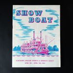Show Boat. Scunthorpe Amateur Operatic & Dramatic Society Programme 1964.