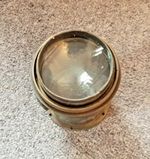 Antique Victorian Brass-Bound Portrait Lens c1860