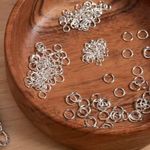 925 Sterling Silver Jump Rings Heavyweight Jewellery Making Finding 3mm-6mm