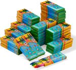 50 Boxes of Mixed Crayons, 4 in a Pack, Wax Crayons Childrens Toys Party Filler